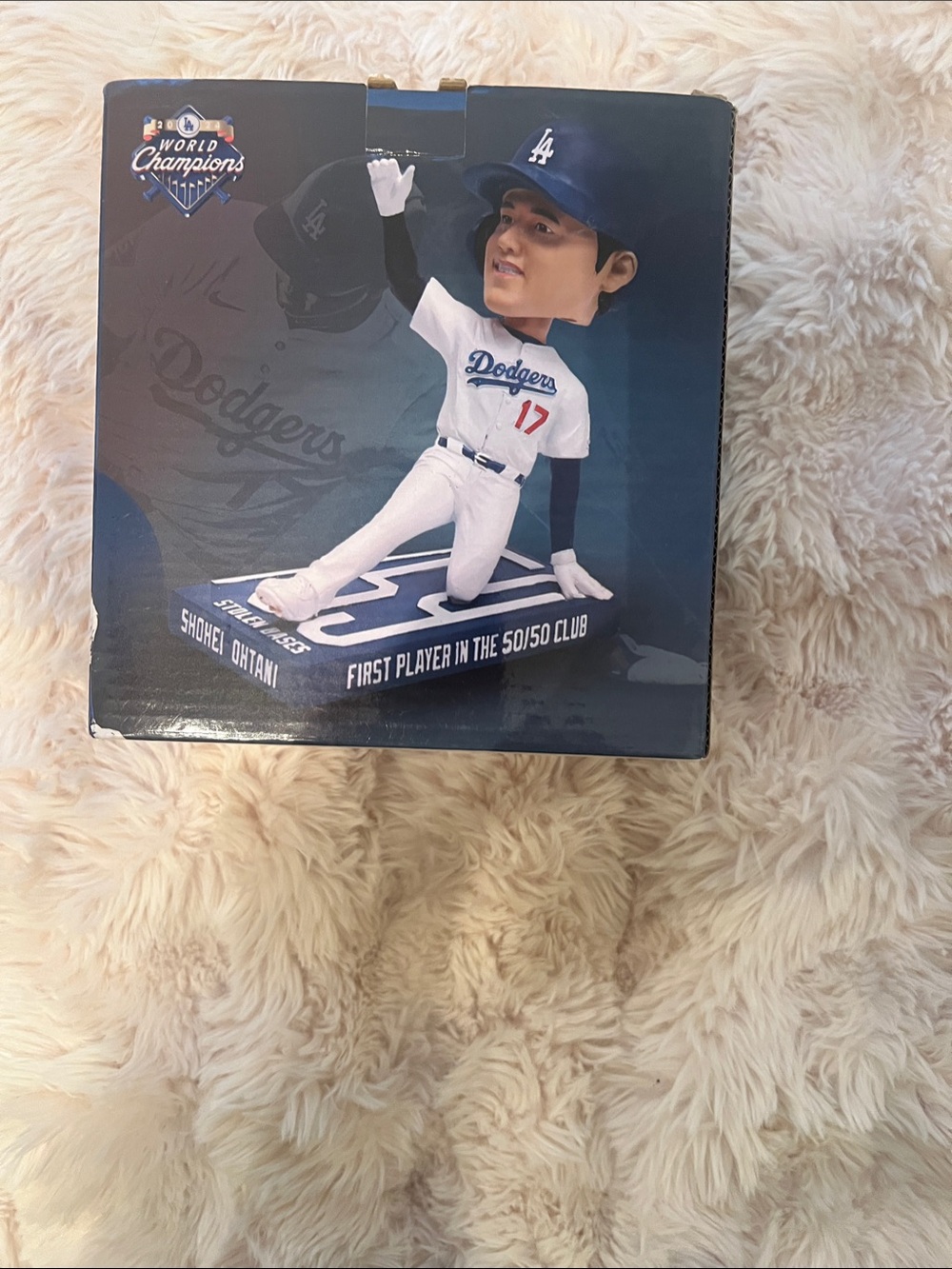 Los Angeles Dodgers Blue & White Player Bobblehead Figure - Team Collectible